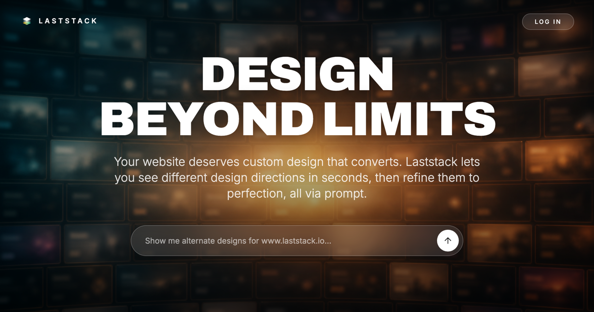 As a launch special, I want to offer 5 people a complete redesign of their website (3 directions) logo